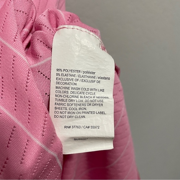 Callaway Opti-Dri Polo Golf Performance Short Sleeve Pink Mens XL - Picture 10 of 13